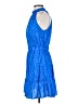 Unbranded Polka Dots Blue Cocktail Dress Size S - photo 5