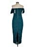 Baltic Born 100% Polyester Teal Cocktail Dress Size L - photo 2