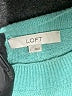 Ann Taylor LOFT Teal Pullover Sweater Size L - photo 7