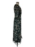 Ann Taylor Paisley Teal Casual Dress Size 6 - photo 4