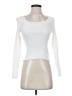 Shein 100% Polyester White Long Sleeve Top Size 4 - photo 1