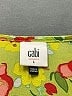 CAbi 100% Polyester Floral Yellow Long Sleeve Blouse Size L - photo 7