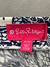 Lilly Pulitzer For Target 100% Rayon Paisley Blue Shorts Size XS - photo 3