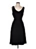 Apt. 9 Solid Black Cocktail Dress Size L (estimated) - photo 1