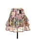 Reset 100% Polyester Floral Pink Casual Skirt Size S - photo 2
