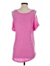 Tee Shop Pink Short Sleeve Top Size S - photo 2