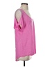Tee Shop Pink Short Sleeve Top Size S - photo 4