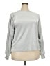 Ann Taylor LOFT Silver 3/4 Sleeve T-Shirt Size XXL - photo 1