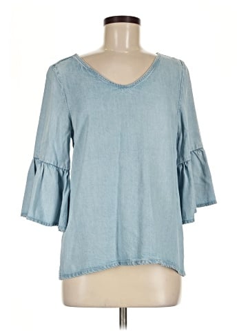 Only 3/4 Sleeve Blouse (view 1)
