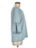 Only 100% Lyocell Blue 3/4 Sleeve Blouse Size EU 38 / US 8 - photo 4