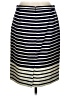J.Crew Stripes Ivory Casual Skirt Size 10 - photo 2