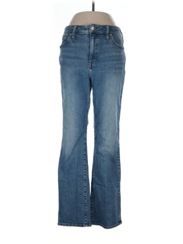 Madewell Tall Curvy Kick Out Crop Jeans in Oneida Wash (view 1)