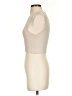 Zara Ivory Sleeveless Top Size S - photo 5