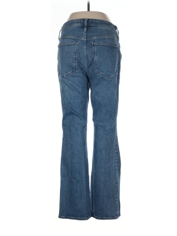 Madewell Tall Curvy Kick Out Crop Jeans in Oneida Wash (view 2)