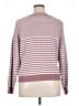 C&C California Stripes Pink Burgundy Pullover Sweater Size XL - photo 2