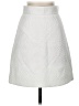 Topshop Chevron-herringbone White Formal Skirt Size 4 - photo 1