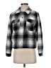 Lucky Brand 100% Cotton Checkered-gingham Gray Jacket Size S - photo 1