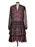 Boden 100% Polyester Paisley Purple Casual Dress Size 12 - photo 2