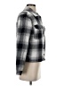 Lucky Brand 100% Cotton Checkered-gingham Gray Jacket Size S - photo 4