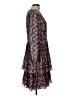 Boden 100% Polyester Paisley Purple Casual Dress Size 12 - photo 4