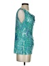 George Teal Sleeveless Blouse Size S - photo 4