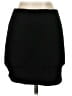 Shein Solid Black Casual Skirt Size 4 - photo 2