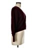 Talbots Burgundy Cardigan Size M (petite) - photo 4