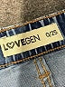 Assorted Brands Blue Denim Skirt Size L (youth) - photo 3