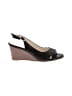Taryn Rose Black Wedges Size EU 37 1/2 - photo 1
