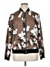 Unbranded Print Brown Track Jacket Size XL - photo 1