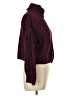 No Comment 100% Polyester Burgundy Turtleneck Sweater Size L - photo 4