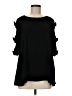 Joseph Ribkoff 100% Polyester Black 3/4 Sleeve Blouse Size 8 - photo 1