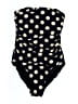 J.Crew Polka Dots Gold One Piece Swimsuit Size 2 - photo 1