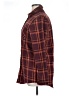 Adora 100% Polyester Plaid Burgundy Long Sleeve Blouse Size 16 (estimated) - photo 5