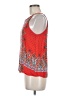 Renee C. 100% Rayon Red Sleeveless Blouse Size M - photo 5