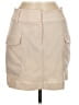 Express Solid Tan Casual Skirt Size 8 - photo 1