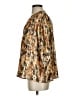 BA&SH Metallic Gold 3/4 Sleeve Blouse Size 2 - photo 5