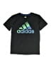 Adidas 100% Polyester Gray Active T-Shirt Size 10 - photo 1