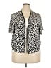Chelsea Suite Animal Print Ivory Kimono Size 22 - photo 1