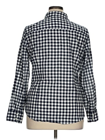 J.Crew Factory Store Long Sleeve Button-Down Shirt (view 2)