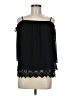 Iz Byer 100% Polyester Black Sleeveless Blouse Size M (estimated) - photo 1