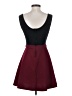 B. Darlin Color Block Burgundy Cocktail Dress Size 5 - 6 - photo 2