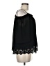 Iz Byer 100% Polyester Black Sleeveless Blouse Size M (estimated) - photo 4