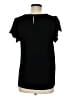 Kate Kasin Black Short Sleeve Blouse Size M - photo 2
