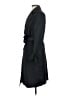 Talbots 100% Polyester Black Trenchcoat Size S - photo 5