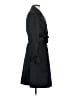 Talbots 100% Polyester Black Trenchcoat Size S - photo 4