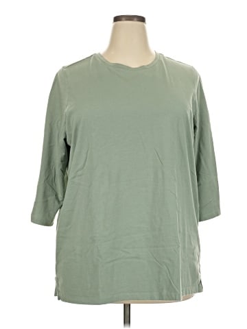 Lands' End 3/4 Sleeve T-Shirt (view 1)