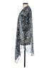 LC Lauren Conrad 100% Polyester Silver Kimono Size S (estimated) - photo 5