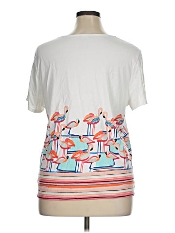 Chico's Short Sleeve Blouse (view 2)