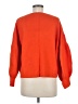 OAT Solid Orange Pullover Sweater Size M - photo 2